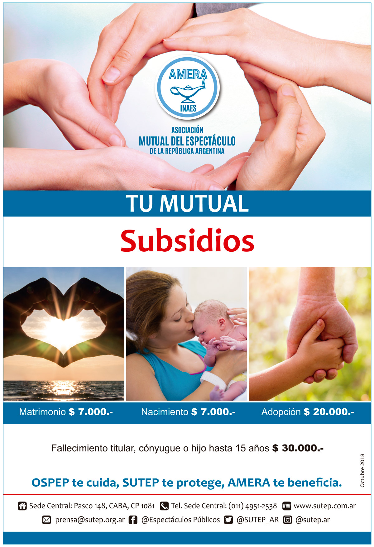 Mutual: Subsidios